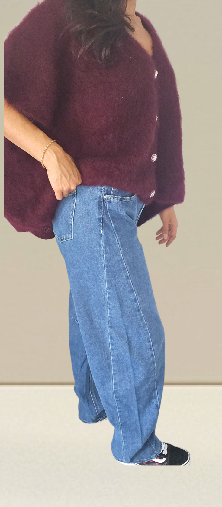 JEAN RETRO OVERSIZE - COUPE BALLON