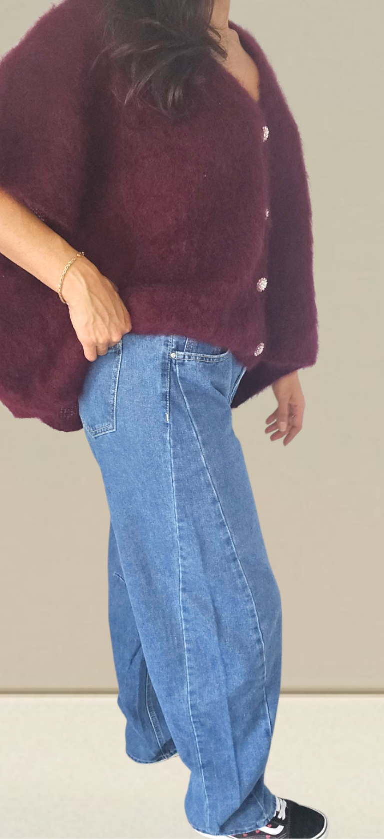 JEAN RETRO OVERSIZE - COUPE BALLON