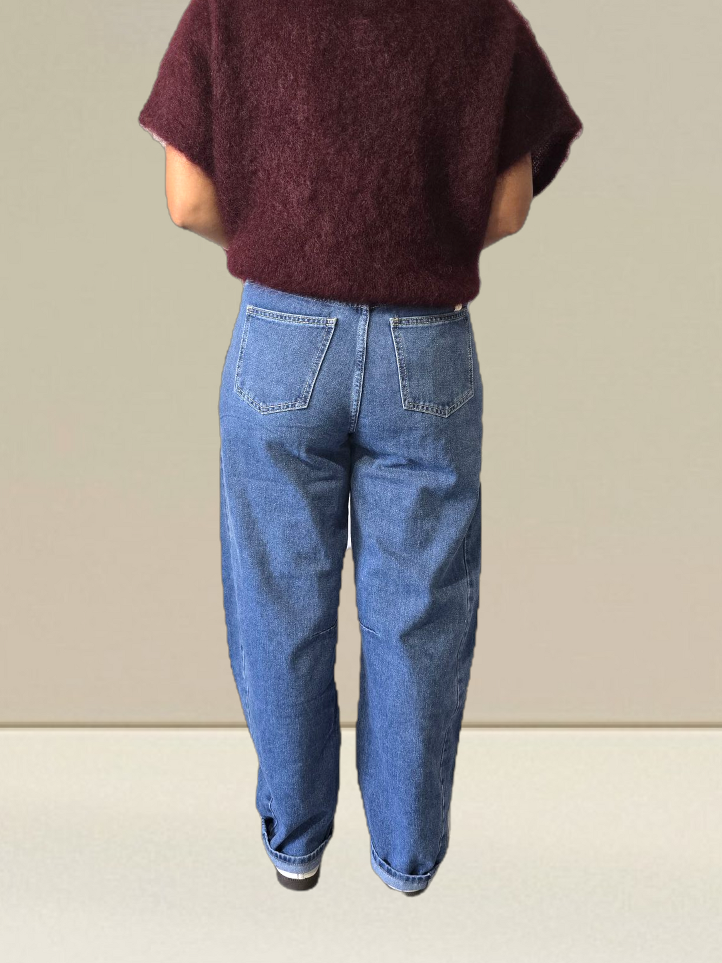JEAN RETRO OVERSIZE - COUPE BALLON