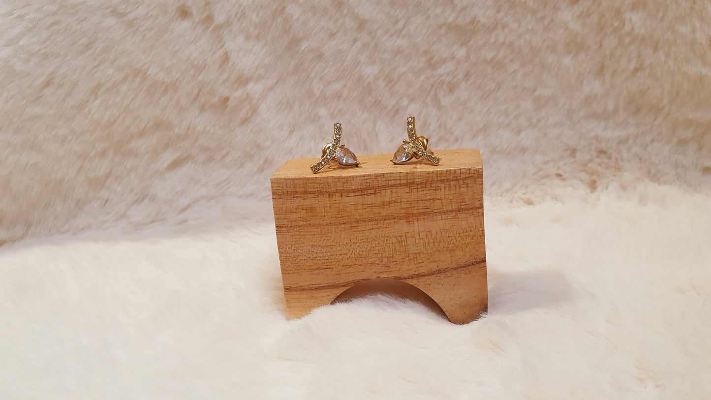 BOUCLES D'OREILLES DEMI-LUNE ÉLÉGANCE