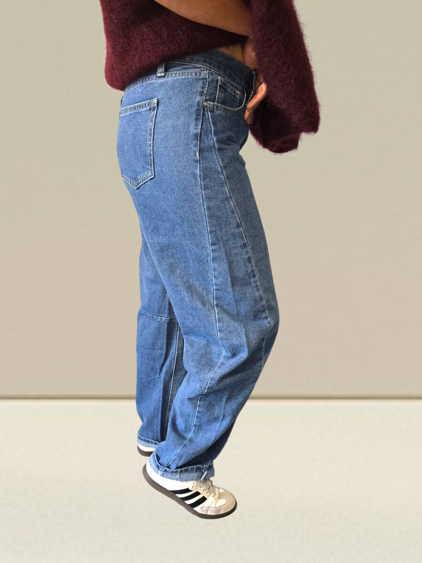 JEAN RETRO OVERSIZE - COUPE BALLON
