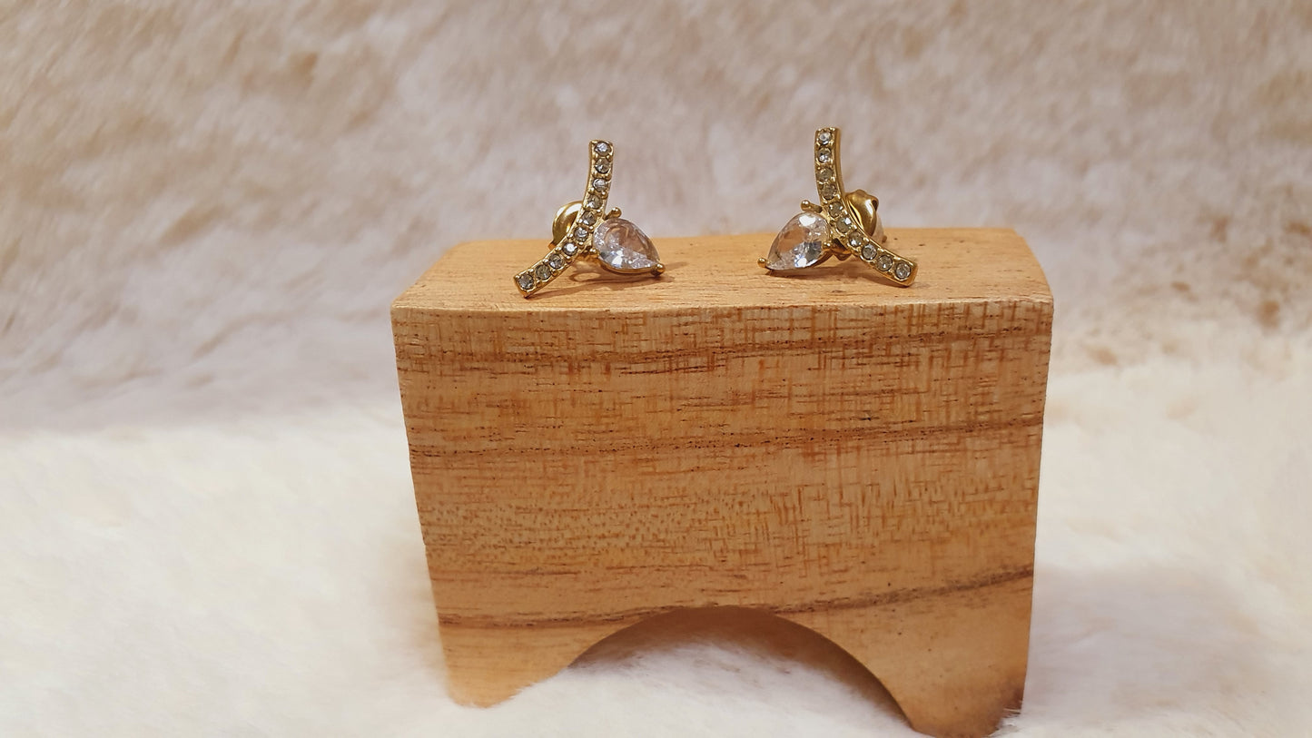 BOUCLES D'OREILLES DEMI-LUNE ÉLÉGANCE