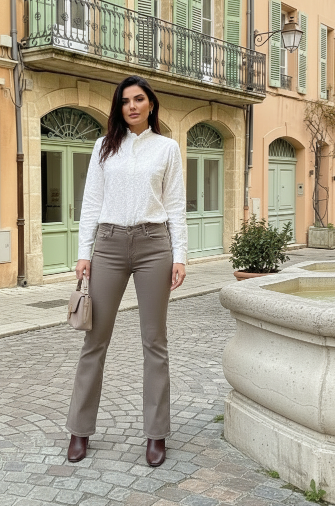 JEAN TAILLE HAUTE INTEMPOREL