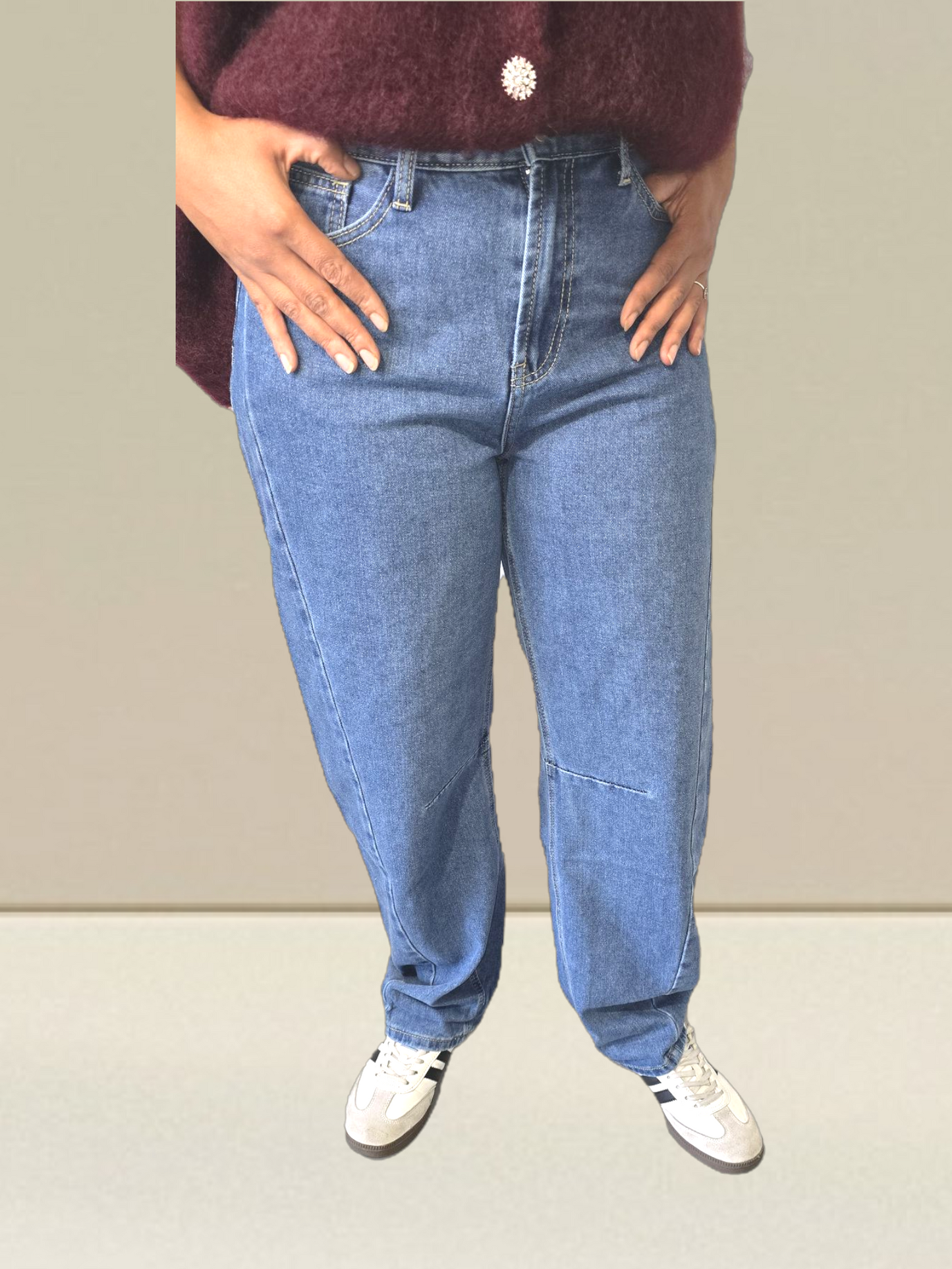 JEAN RETRO OVERSIZE - COUPE BALLON