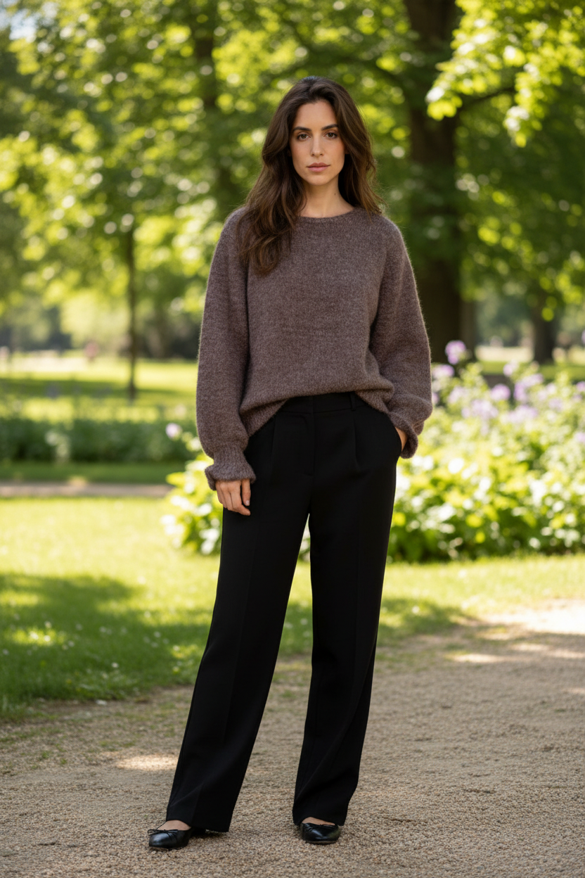 PULL À NŒUD - CHIC CONFORT