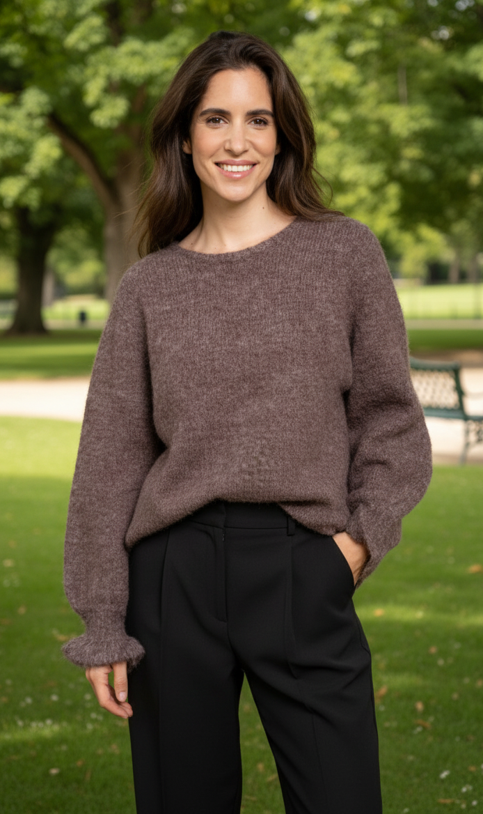 PULL À NŒUD - CHIC CONFORT