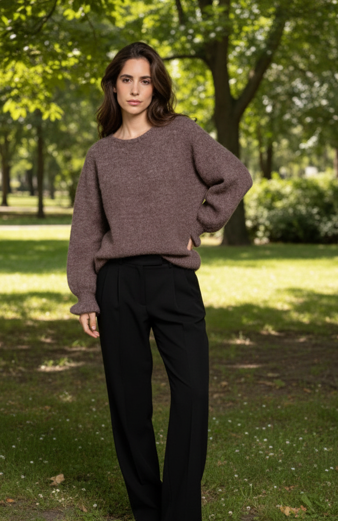 PULL À NŒUD - CHIC CONFORT