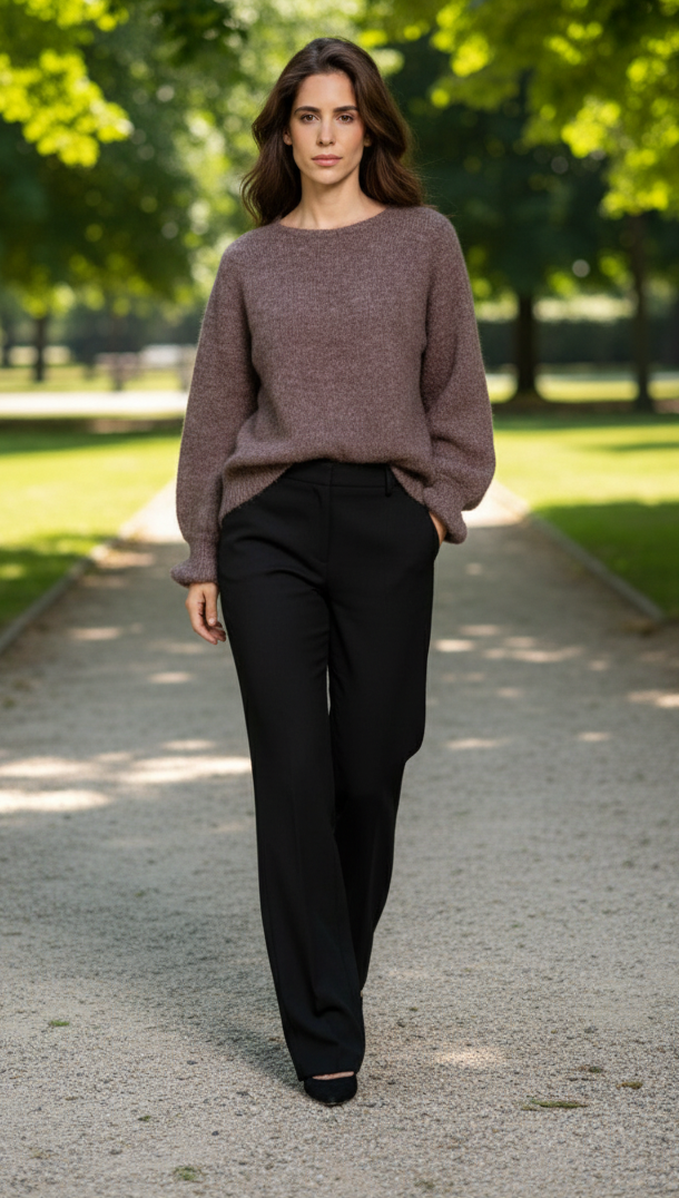 PULL À NŒUD - CHIC CONFORT