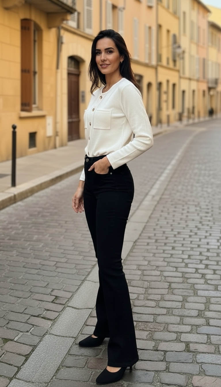 JEAN TAILLE HAUTE INTEMPOREL