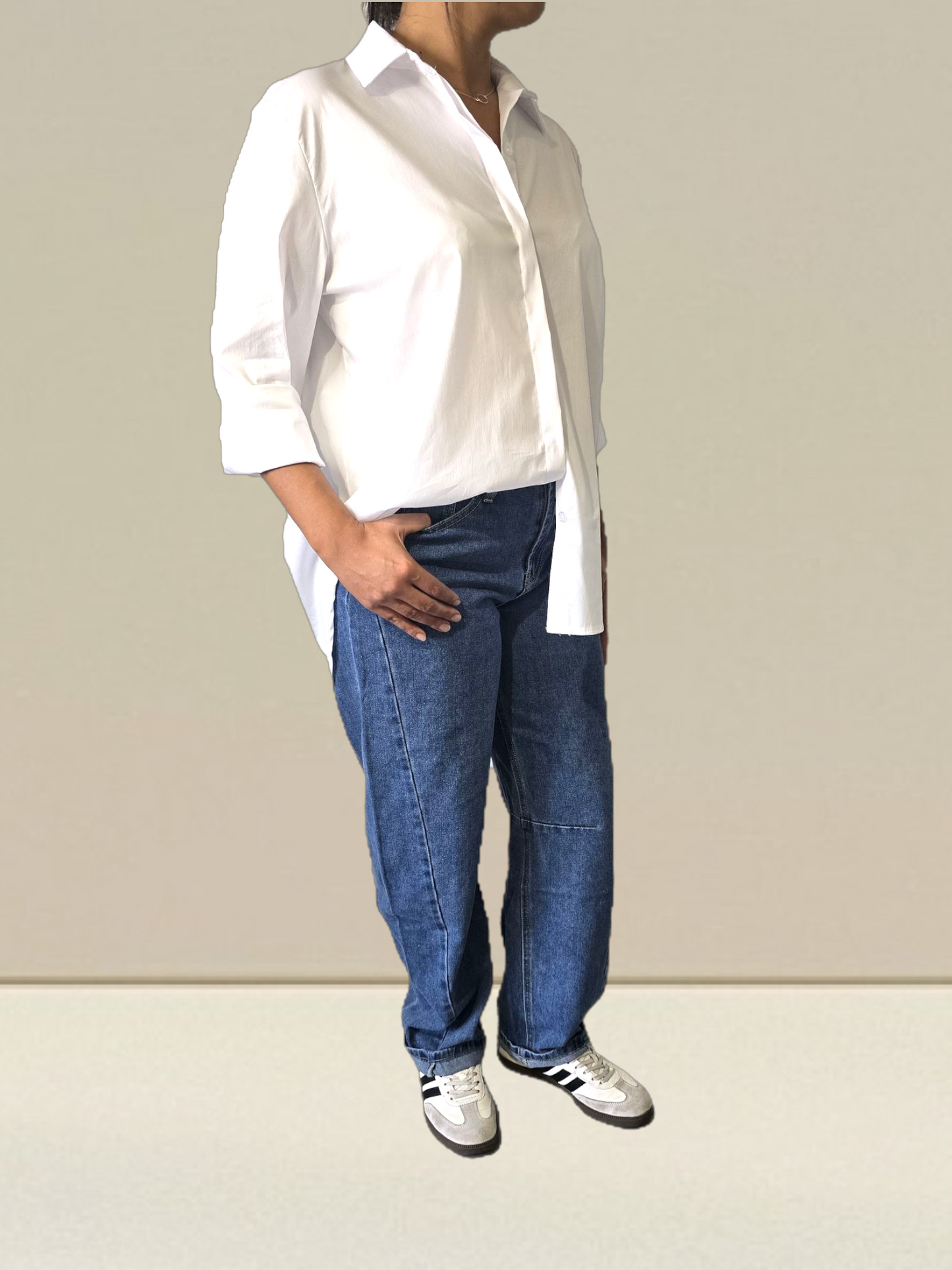 CHEMISE BLANCHE CLASSIQUE ET MODERNE