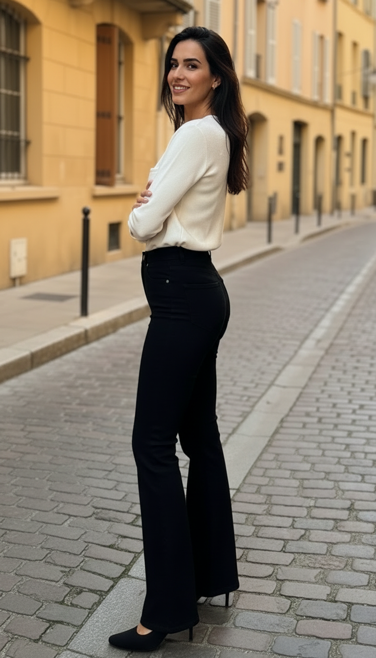 JEAN TAILLE HAUTE INTEMPOREL