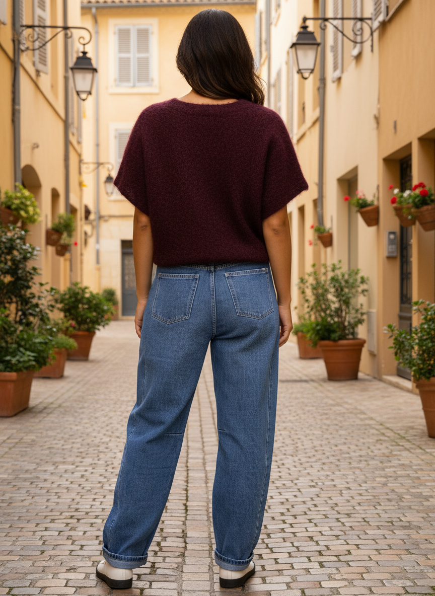 JEAN RETRO OVERSIZE - COUPE BALLON