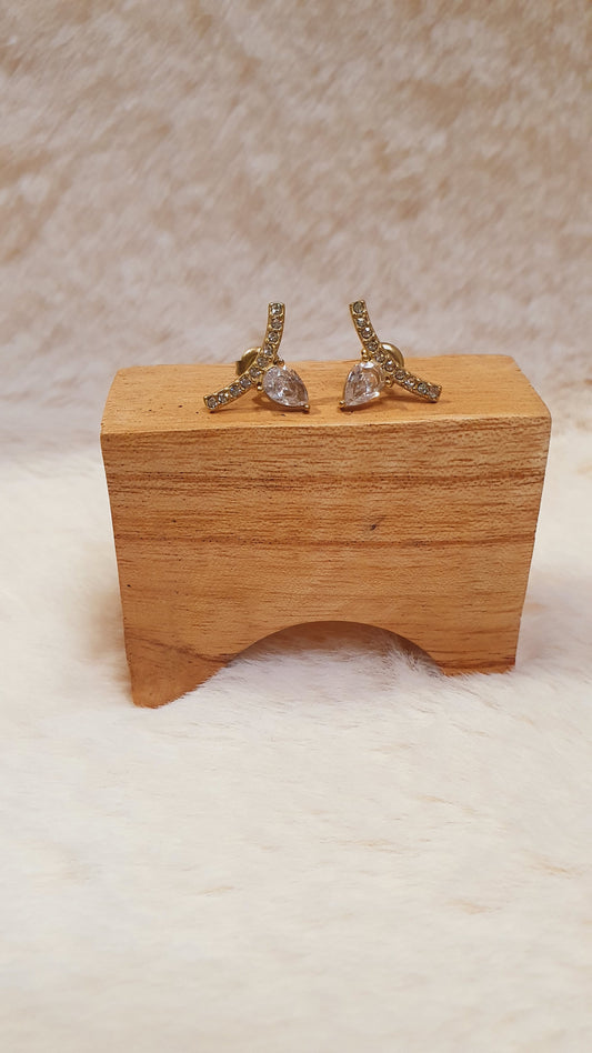 BOUCLES D'OREILLES DEMI-LUNE ÉLÉGANCE