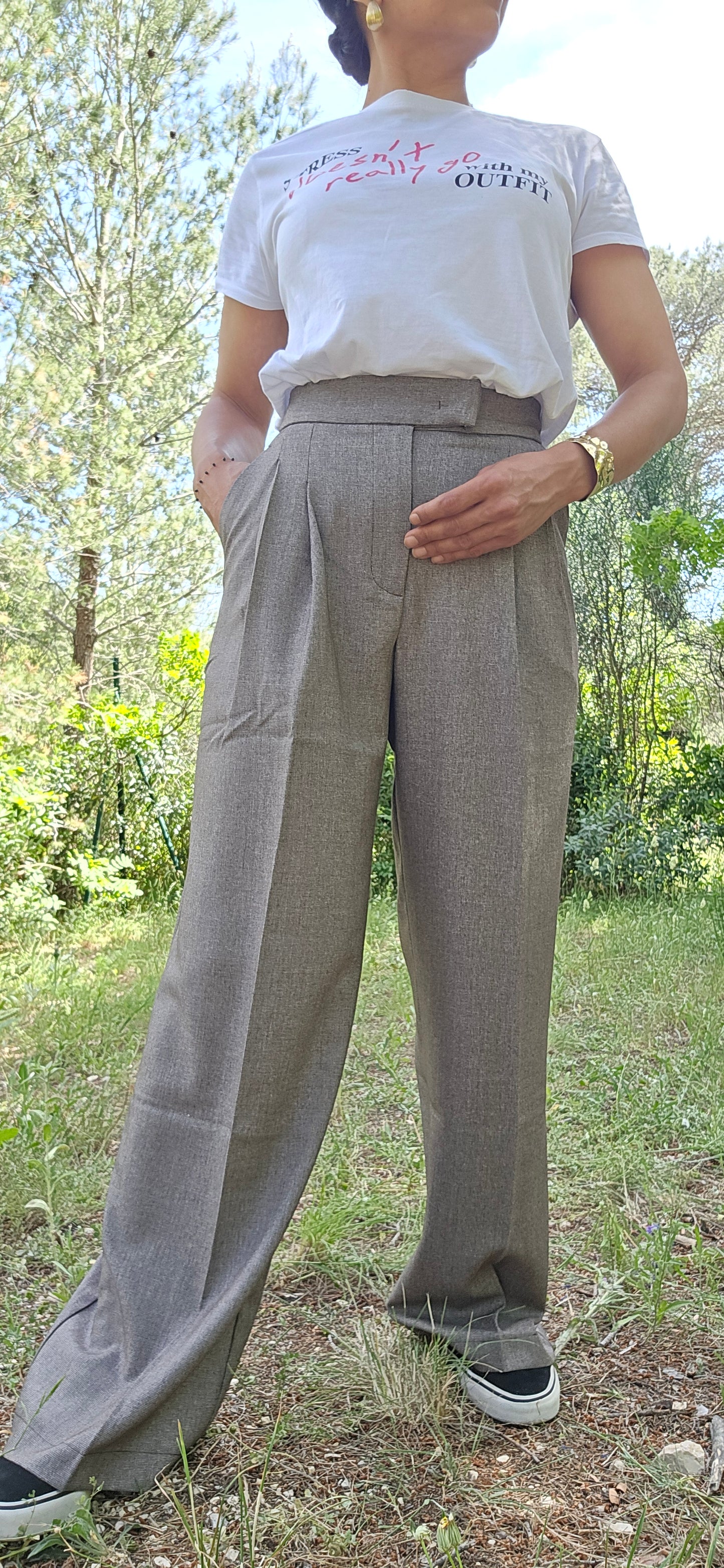PANTALON CLASSIQUE ÉLÉGANT INTEMPORELLE