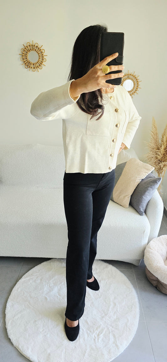 JEAN TAILLE HAUTE INTEMPOREL
