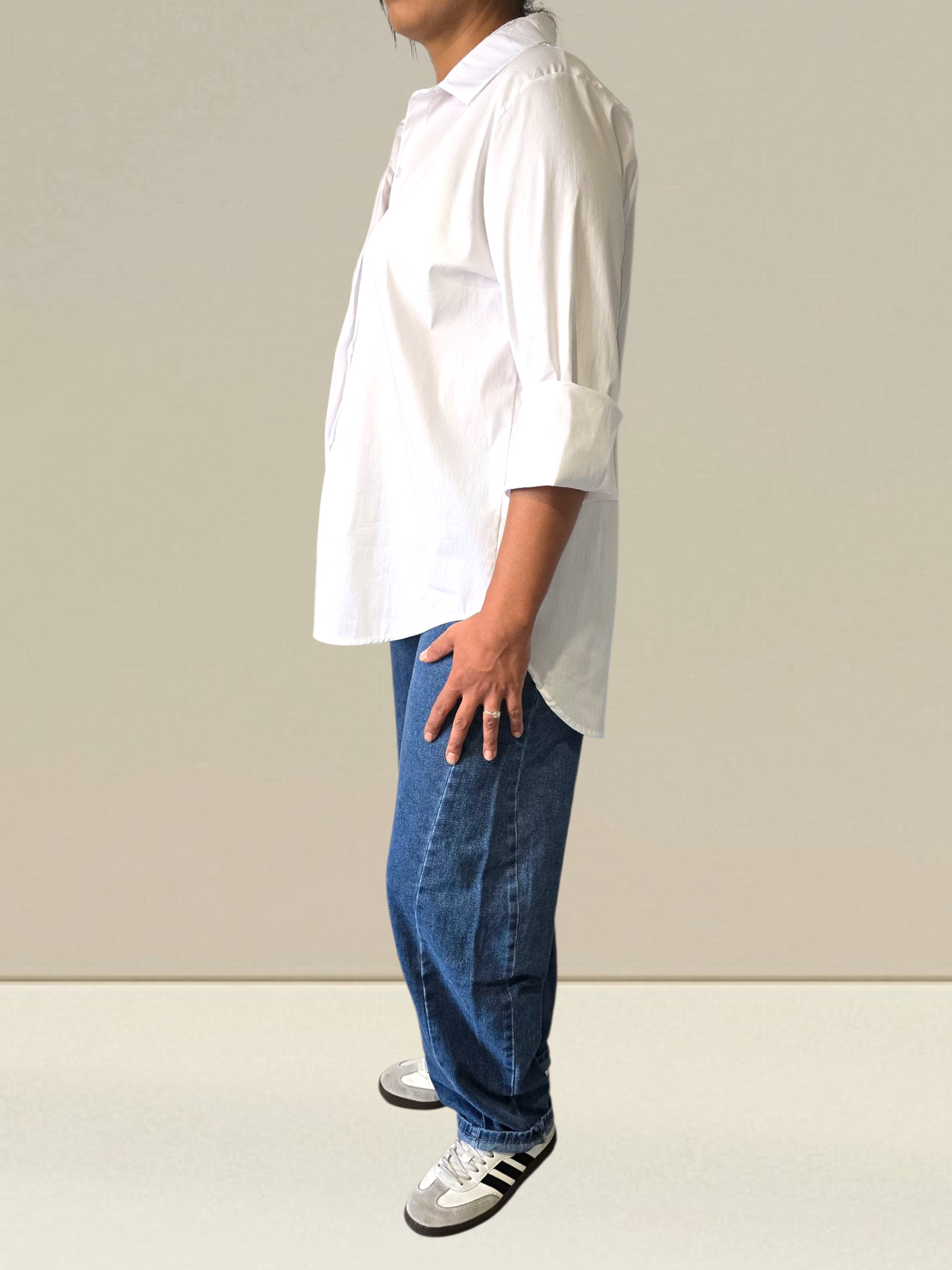CHEMISE BLANCHE CLASSIQUE ET MODERNE