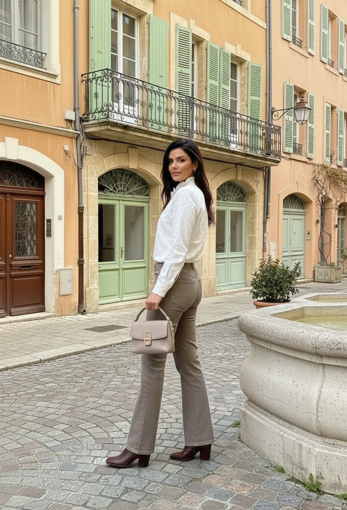 JEAN TAILLE HAUTE INTEMPOREL